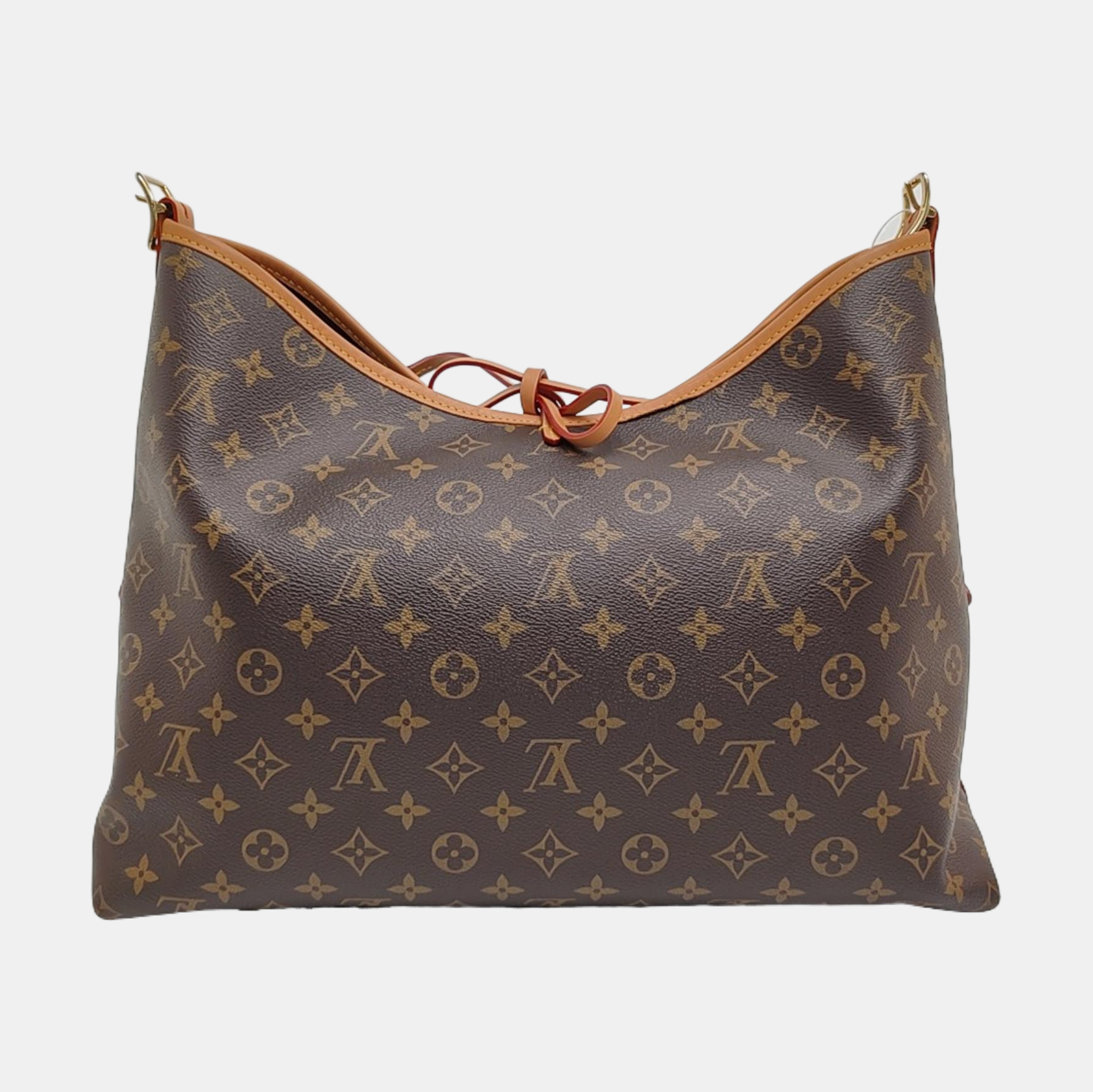 CARRYALL MM Monogram Coated Canvas Brown