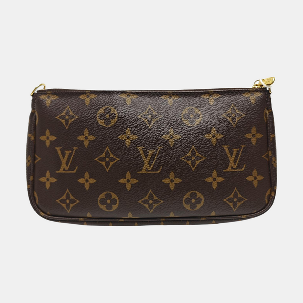 MULTI Monogram Coated Canvas Brown