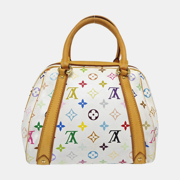 LV × TM PRISCILLA Monogram Coated Canvas White