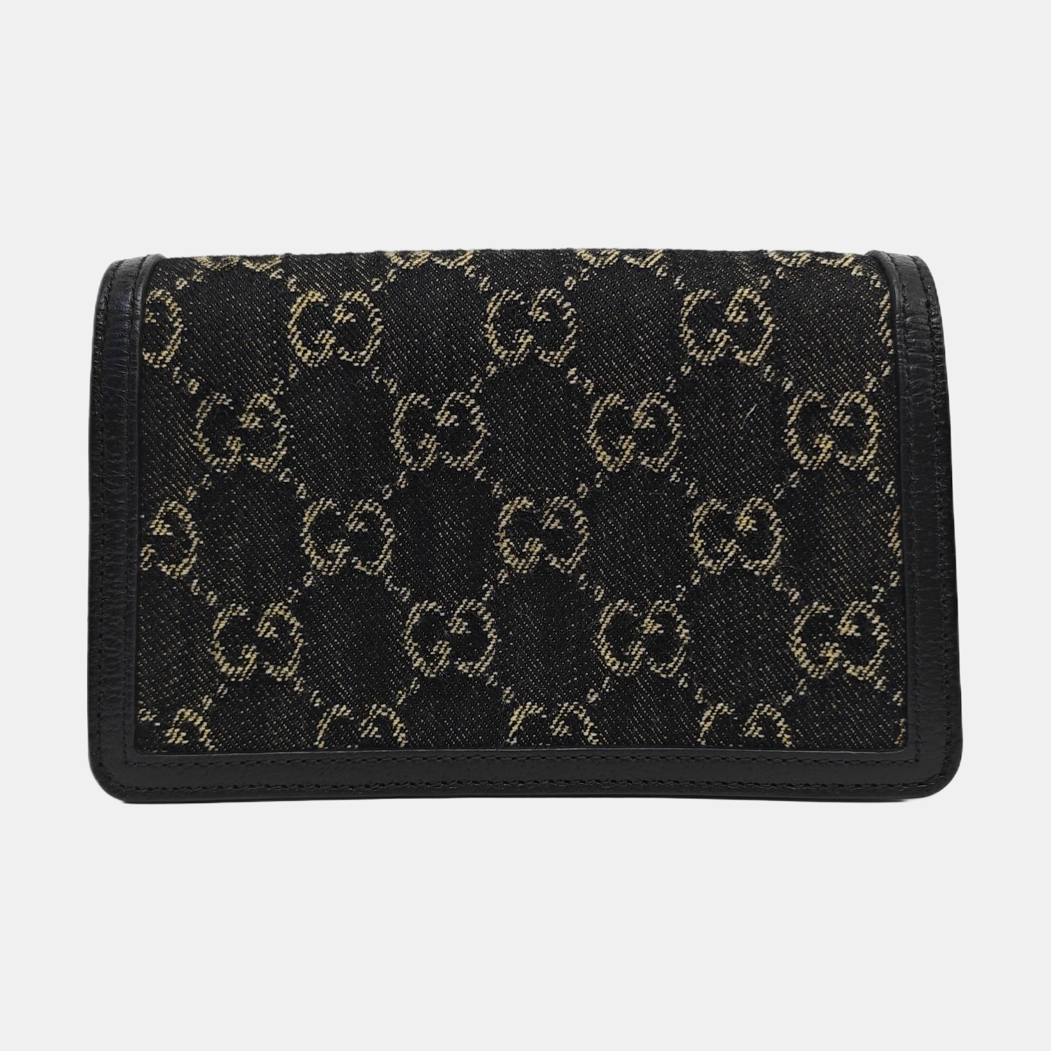 Dionysus Super Mini Monogram Denim Black