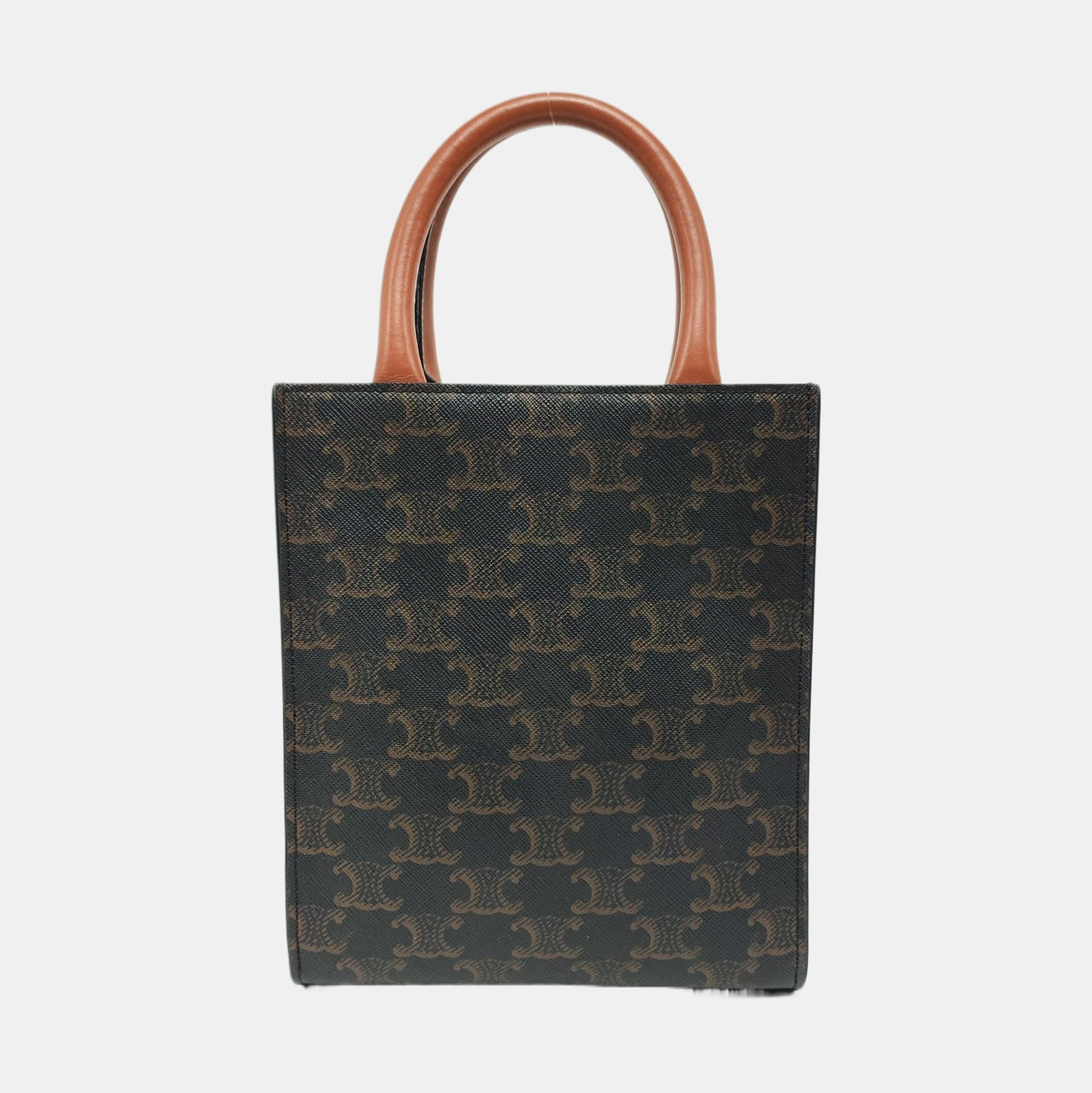 CABAS CELINE Mini Coated Canvas Brown