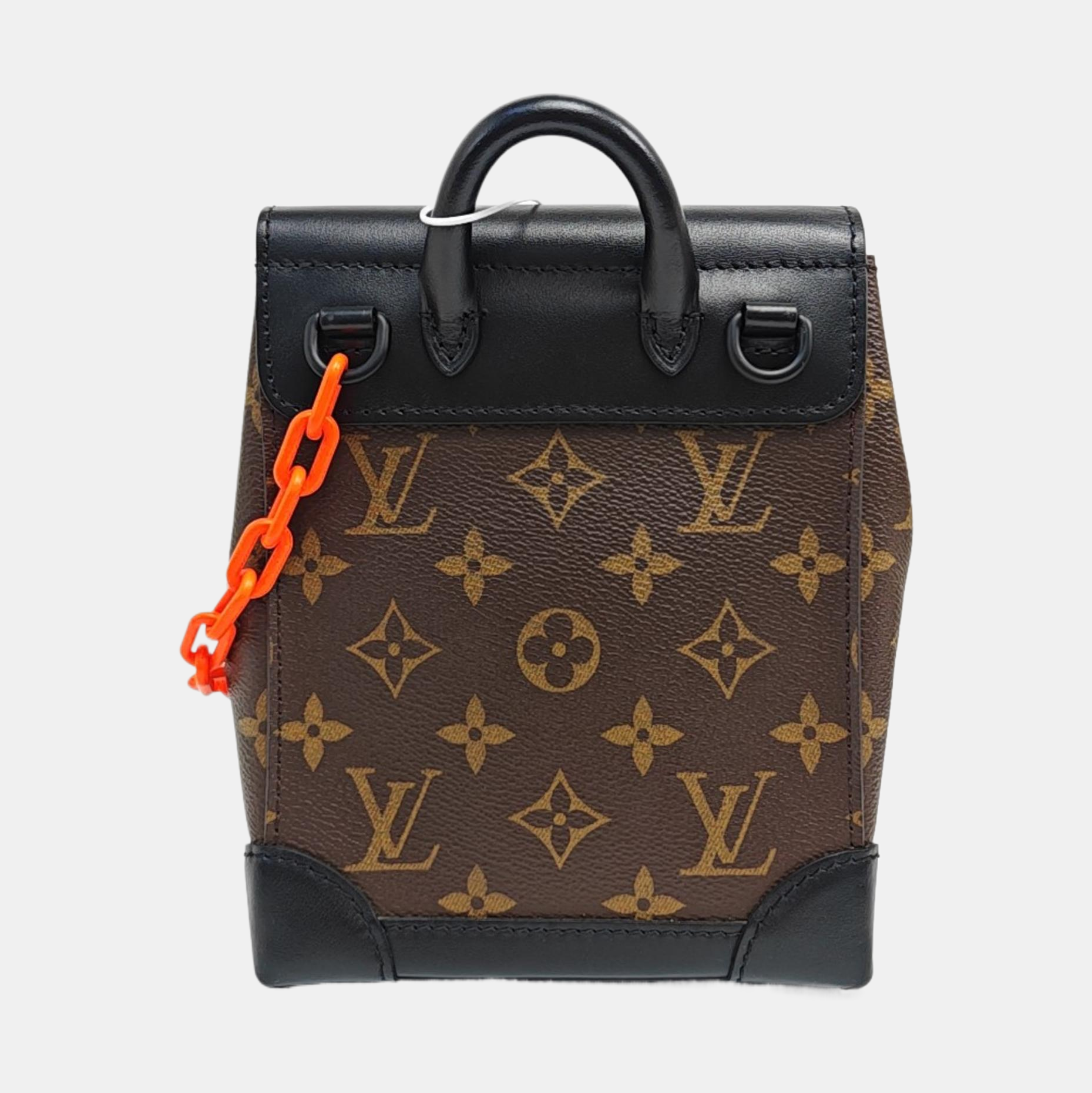 STEAMER Extra Small Monogram Coated Canvas Brown