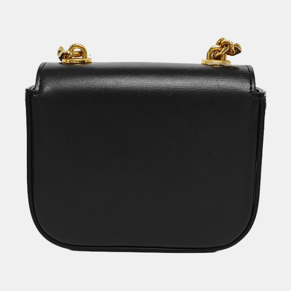 Authenticated pre-owned  TRIOMPHE Mini Calfskin Black - Shoulder Bag at Looply