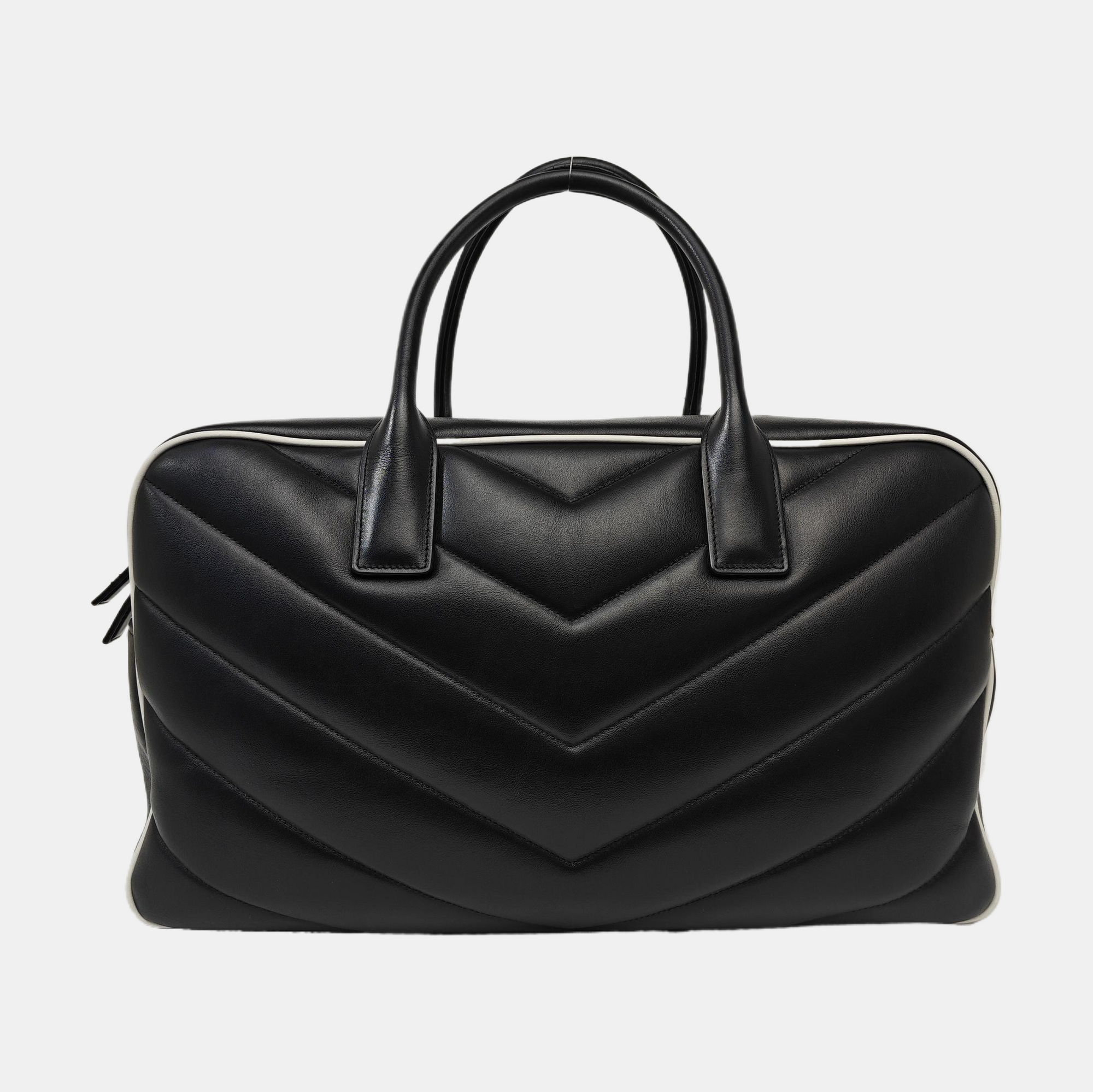 Calfskin Shoulder Bag Black