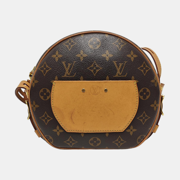 BOITE CHAPEAU MM Monogram Coated Canvas Brown