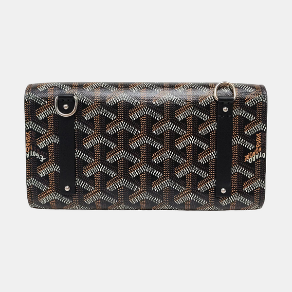 Monte-Carlo Mini Coated Canvas Black Wallet