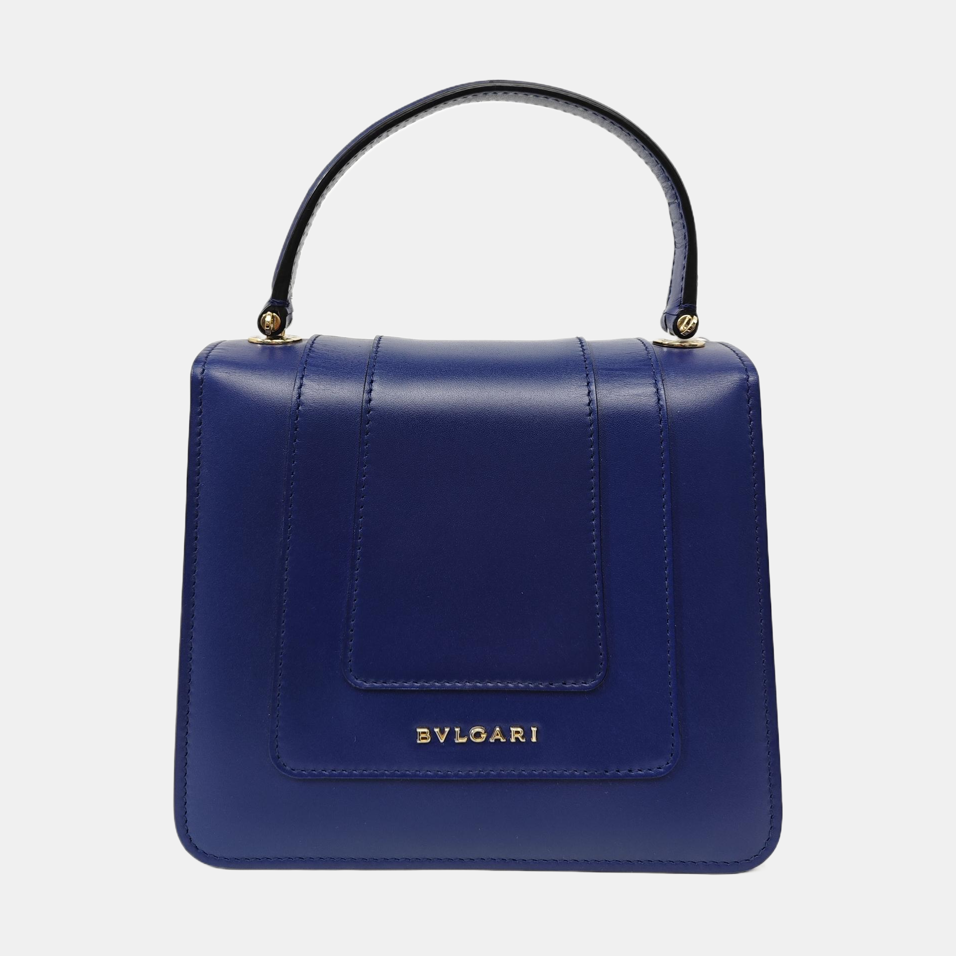 SERPENTI FOREVER Small Calfskin Blue