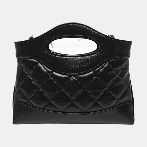 CHANEL 31 Quilted Lambskin Black