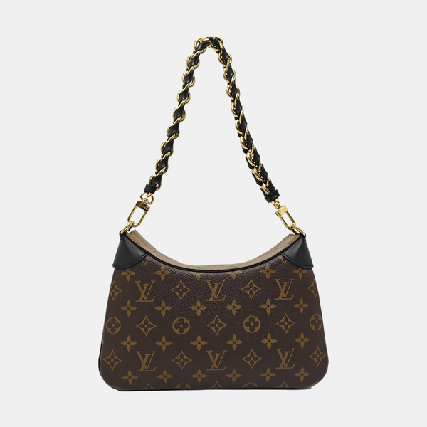 TWINNY Monogram Coated Canvas Brown