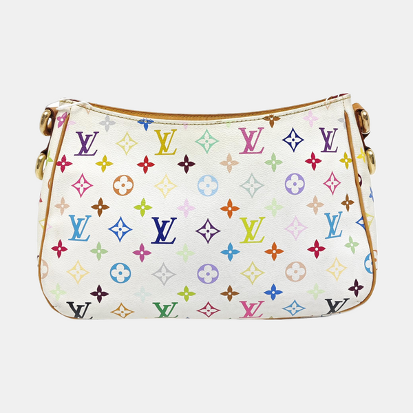 LODGE GM Monogram Coated Canvas White
