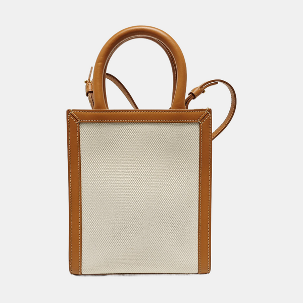 CABAS CELINE Mini Canvas White