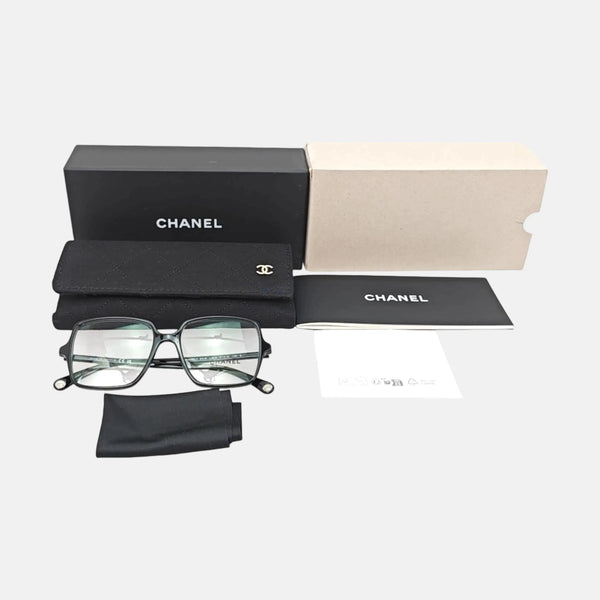 Synthetic Eyeglasses Black