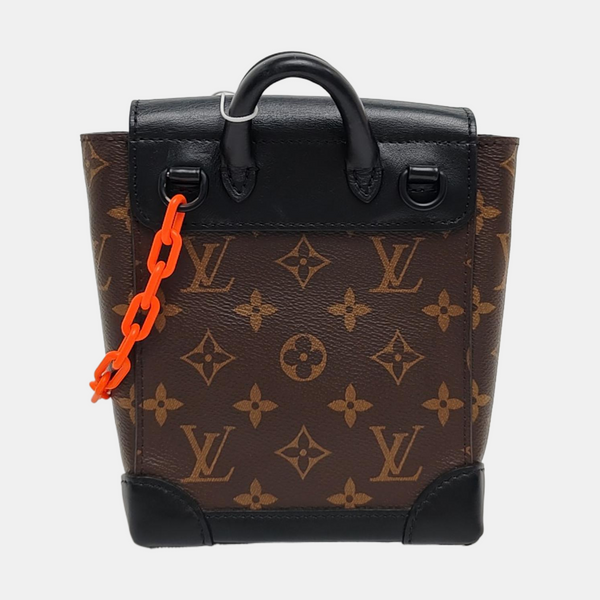 STEAMER Extra Small Monogram Coated Canvas Brown