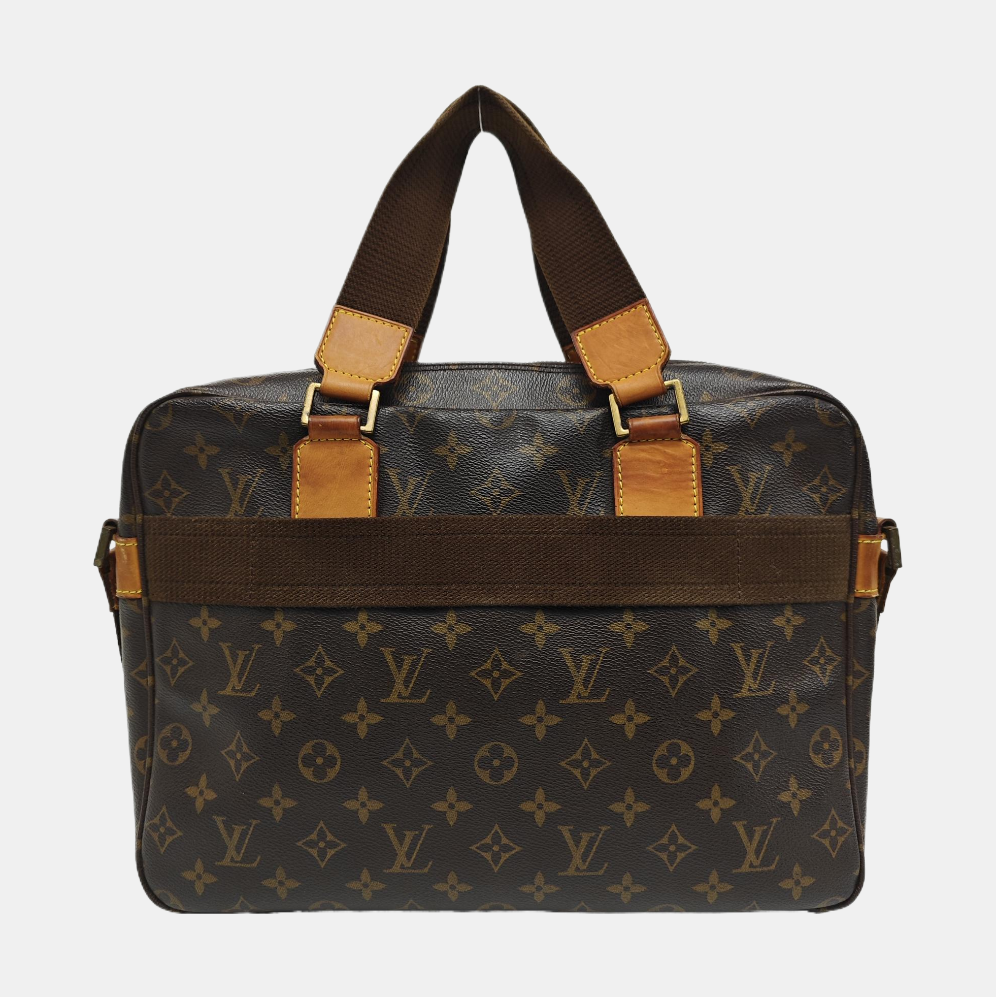 BOSPHORE Monogram Coated Canvas Brown