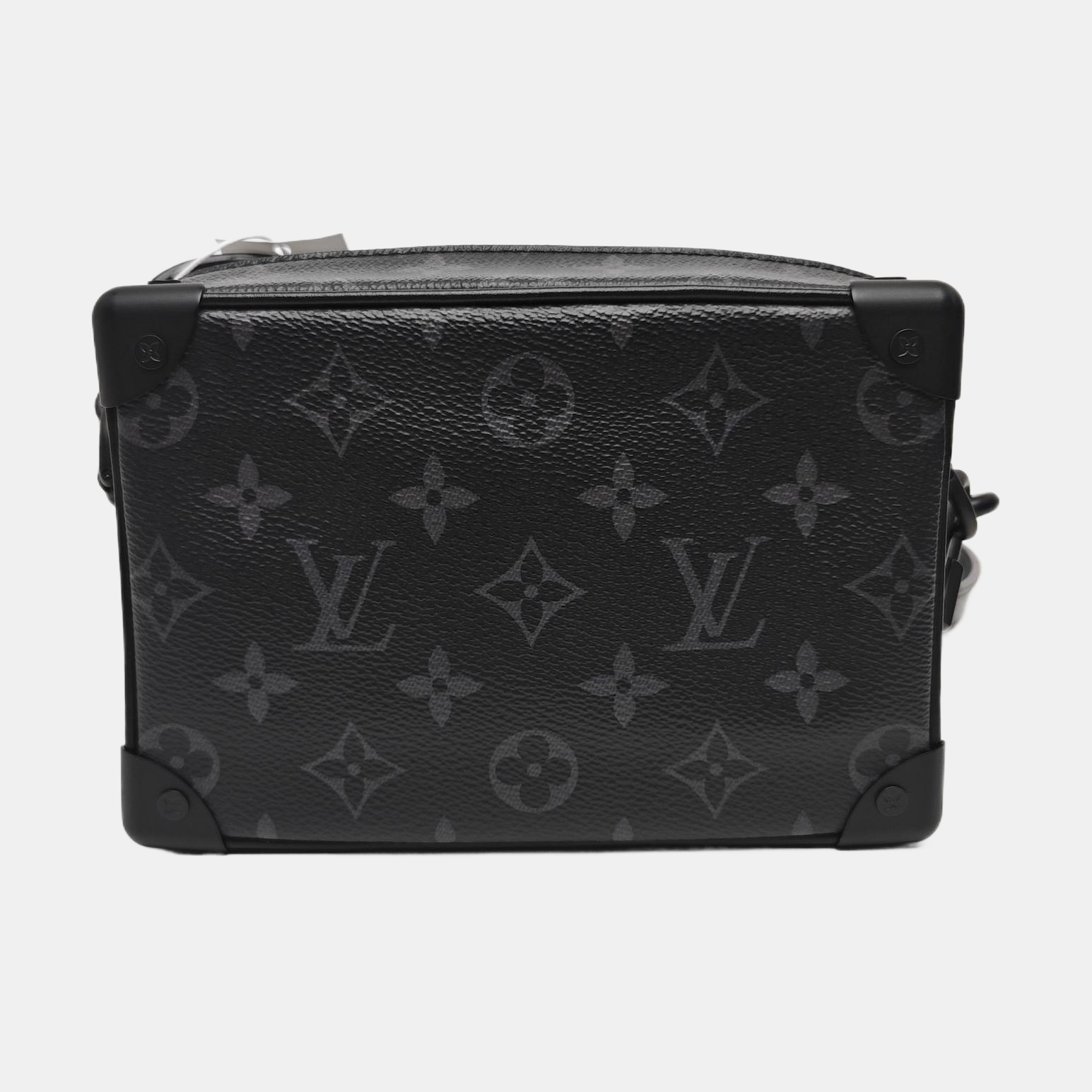 SOFT TRUNK Mini Monogram Coated Canvas Black