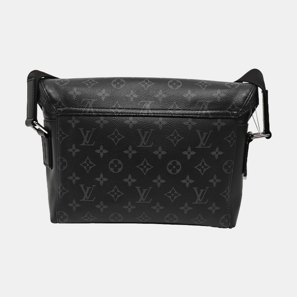 VOYAGER PM Monogram Coated Canvas Black