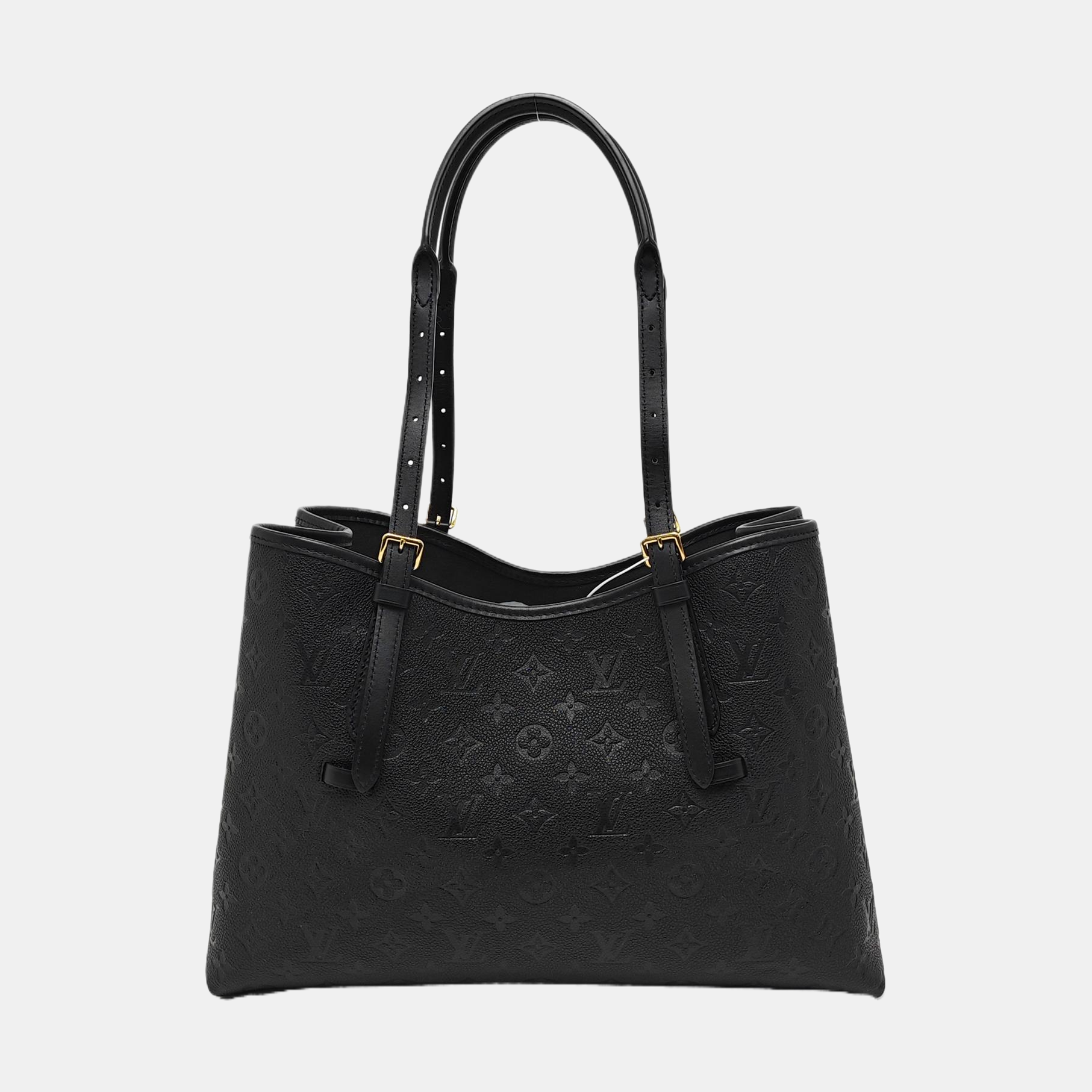 BABYLONE TOTE MM Monogram Calfskin Black