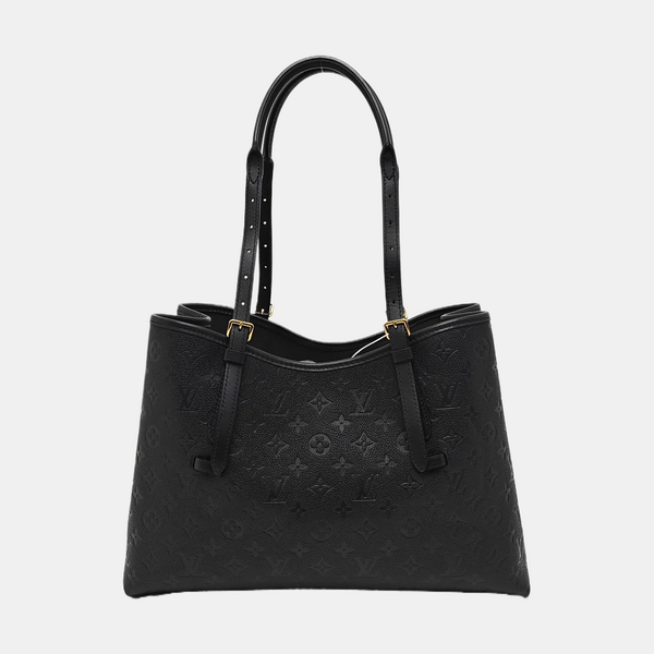 BABYLONE TOTE MM Monogram Calfskin Black