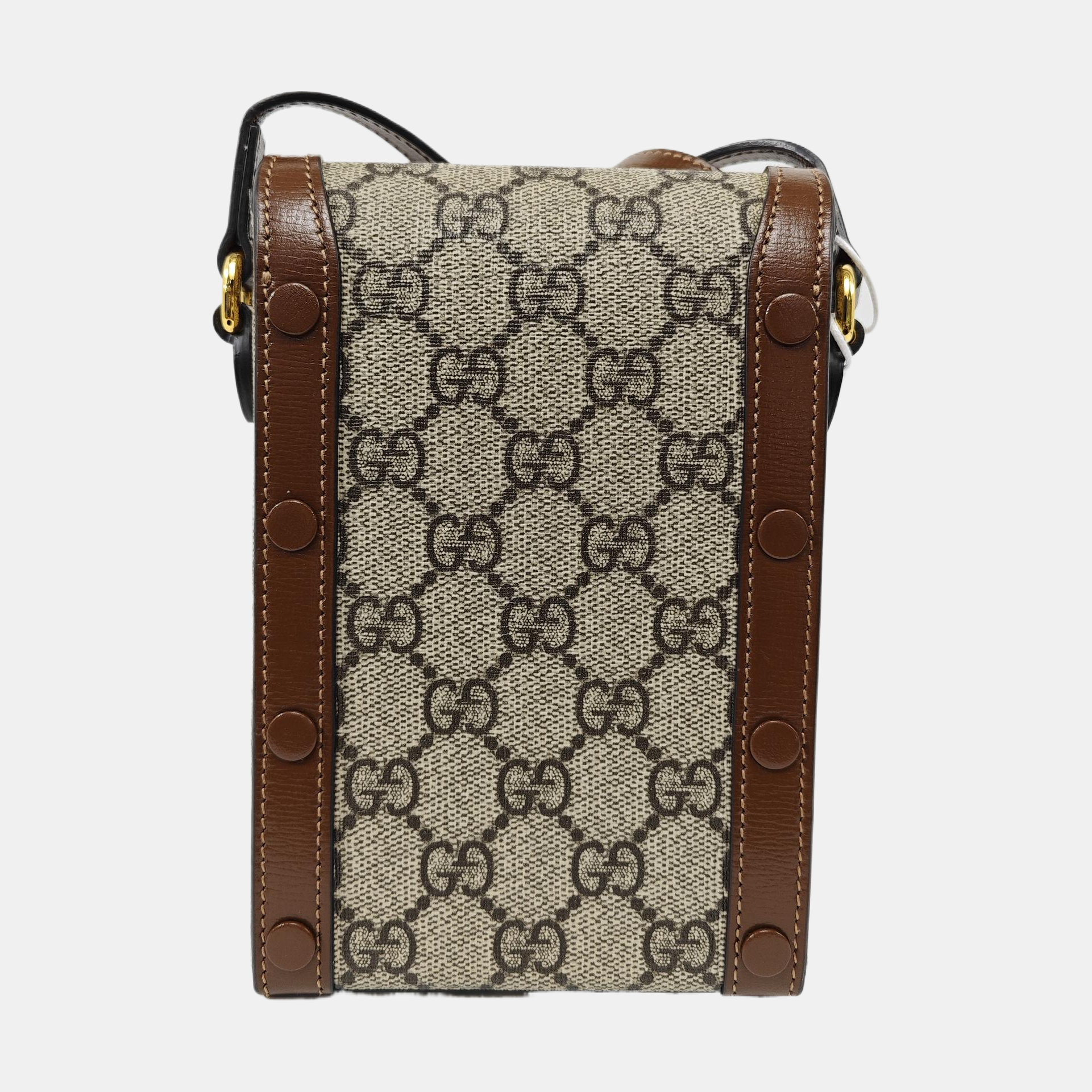 Horsebit 1955 Mini Coated Canvas Beige