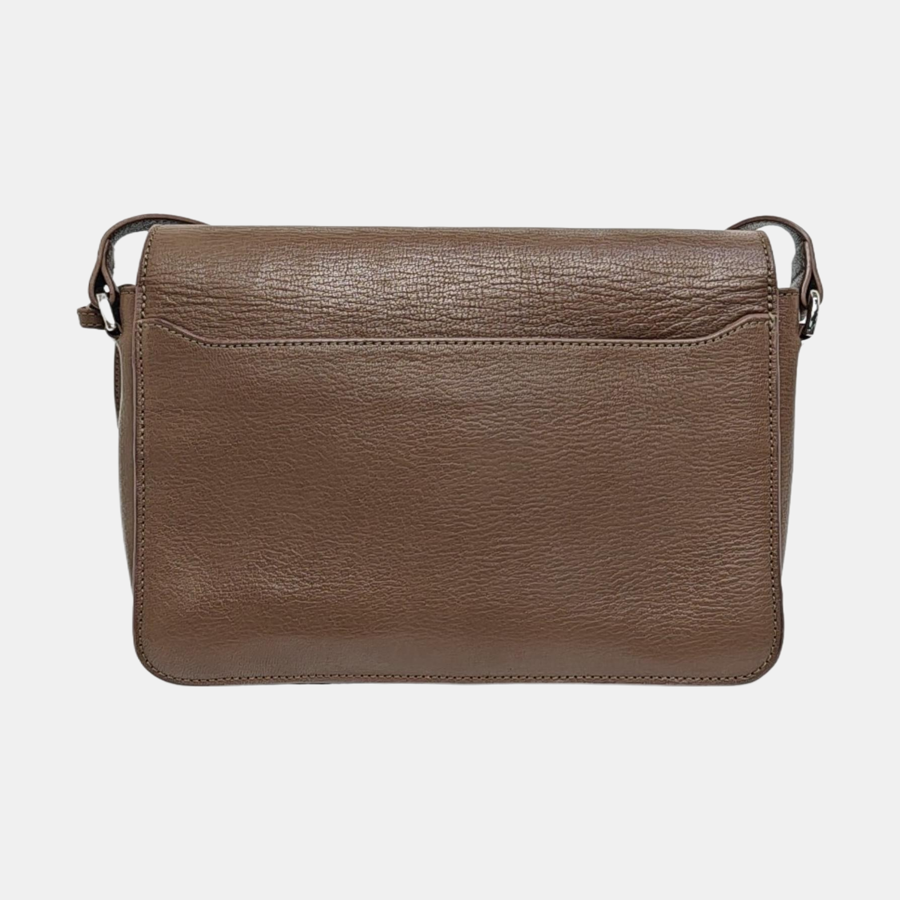 Calfskin Shoulder Bag Brown
