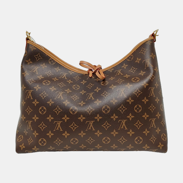 CARRYALL MM Monogram Coated Canvas Brown
