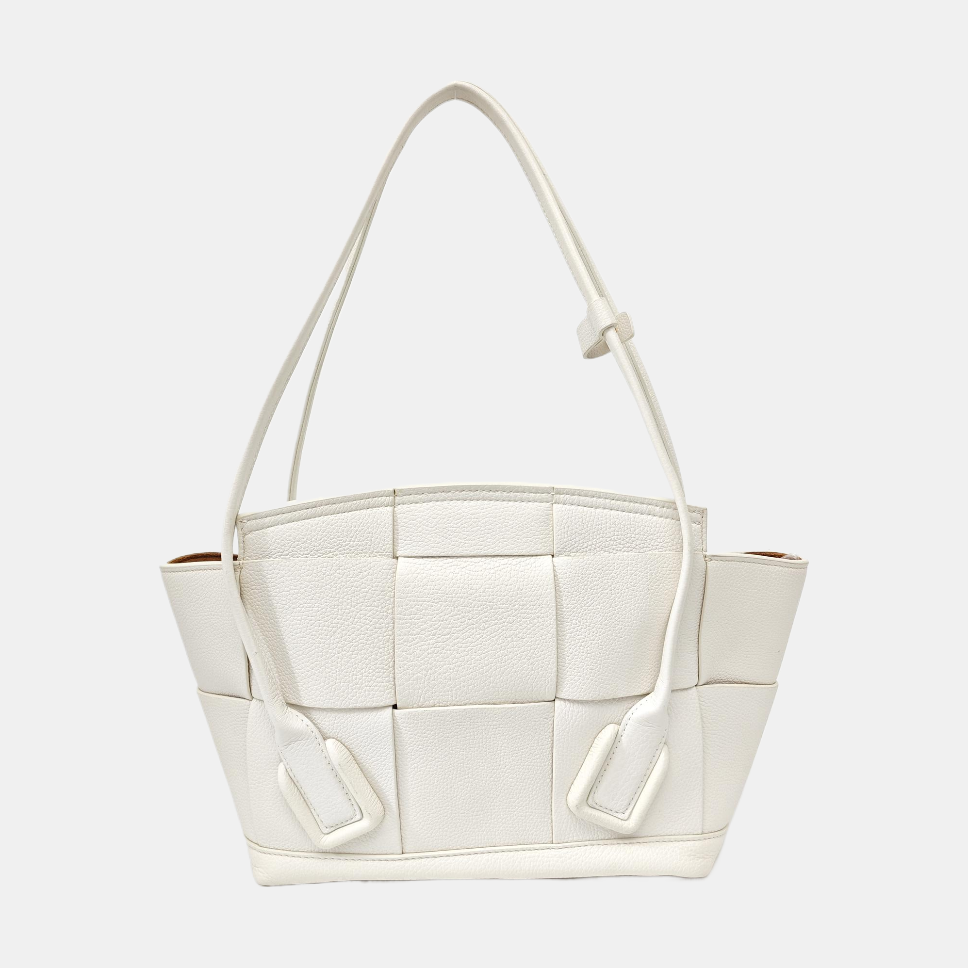Arco Small Calfskin White