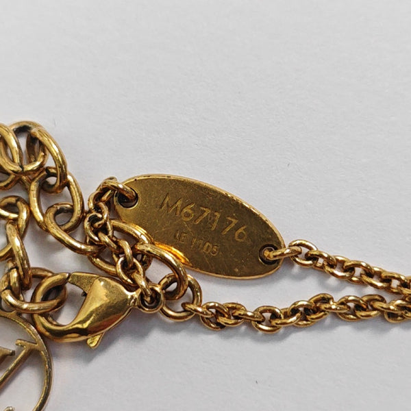 LV & ME Metal Gold Bracelet