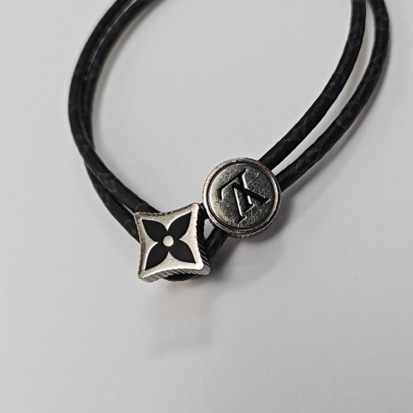 KEEP IT Coated Canvas Black Bangle