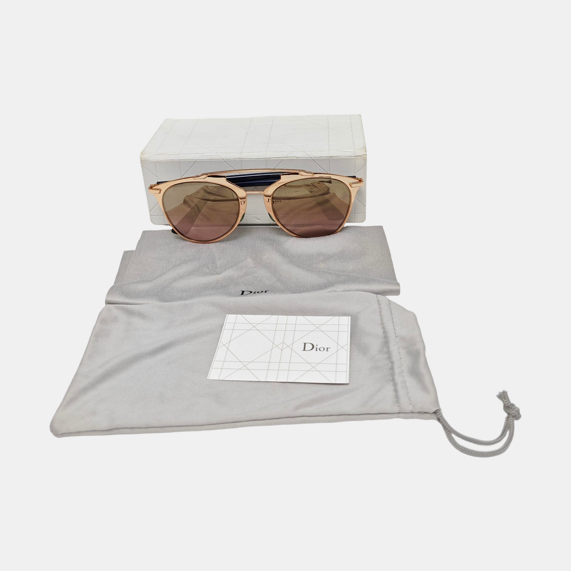 Metal Sunglasses Brown