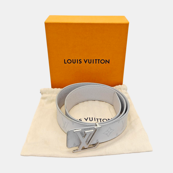 Coated Canvas Belt Gray