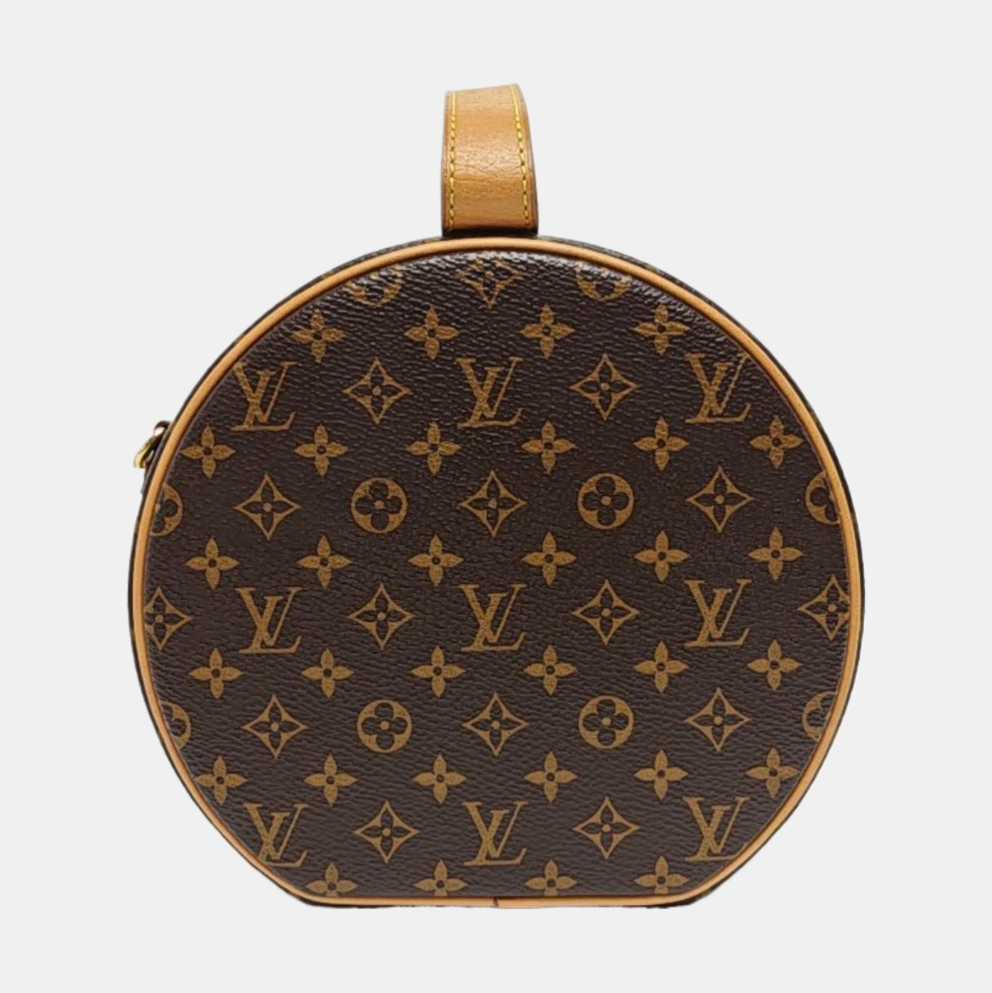 BOITE CHAPEAU PM Monogram Coated Canvas Brown
