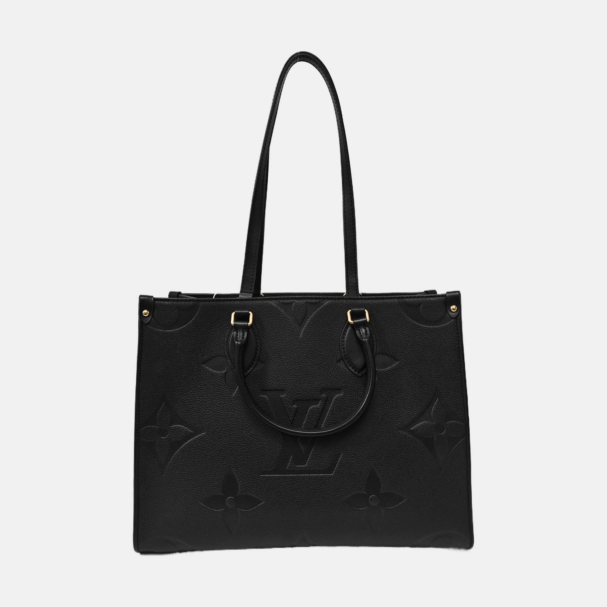 ONTHEGO MM Monogram Calfskin Black