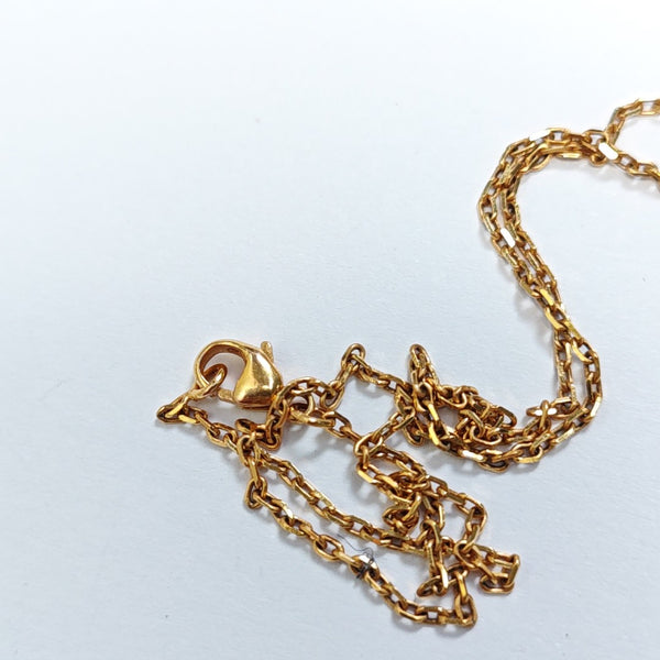 Pop H Metal Rose Gold Necklace