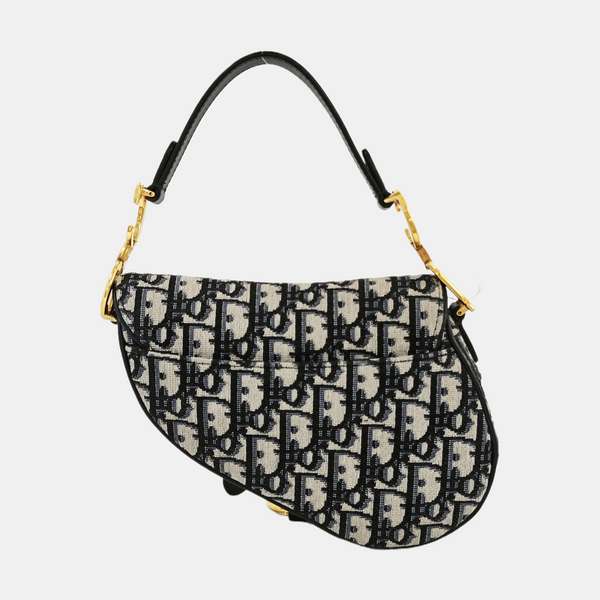 Saddle Mini Oblique Fabric Blue