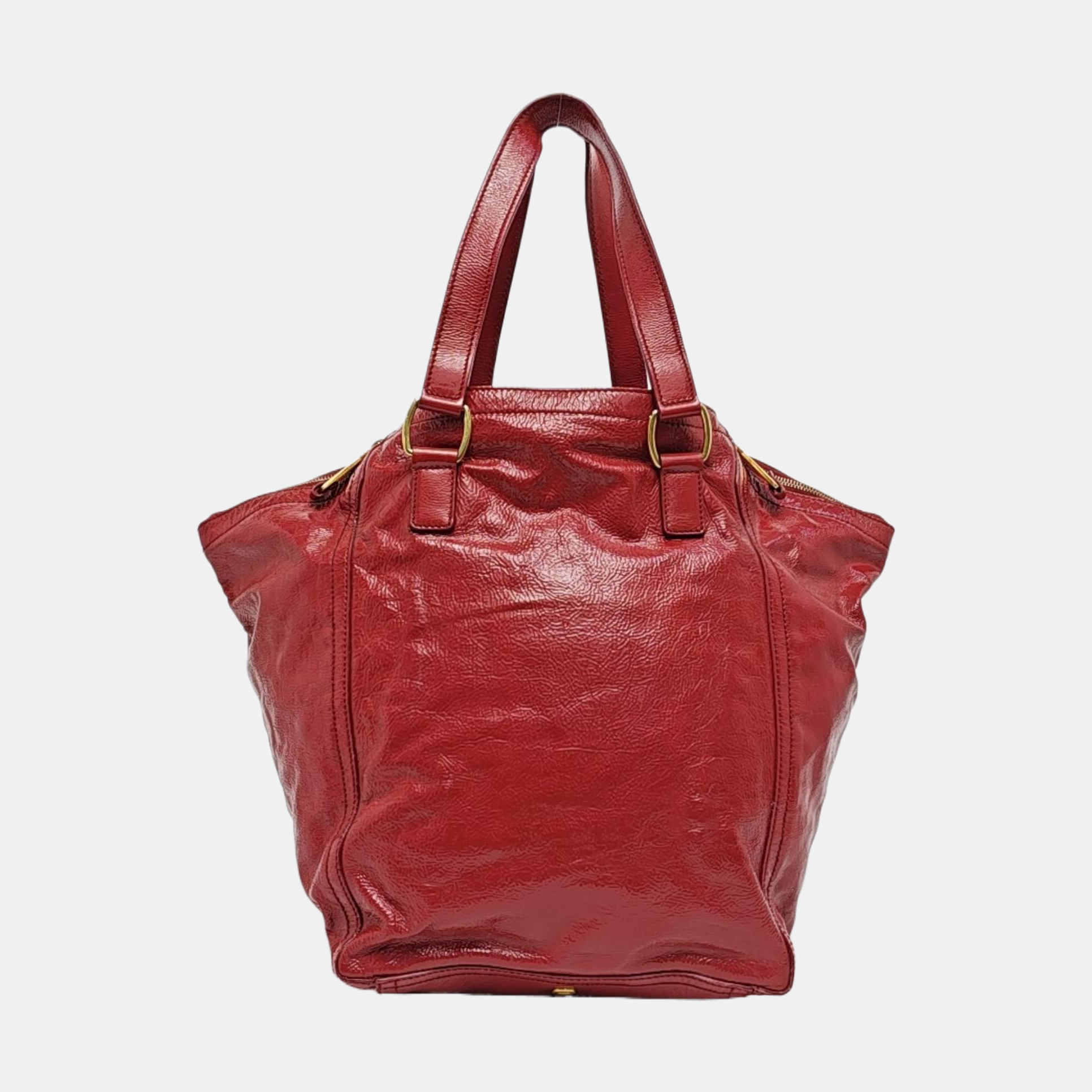 DOWNTOWN CABAS Calfskin Red