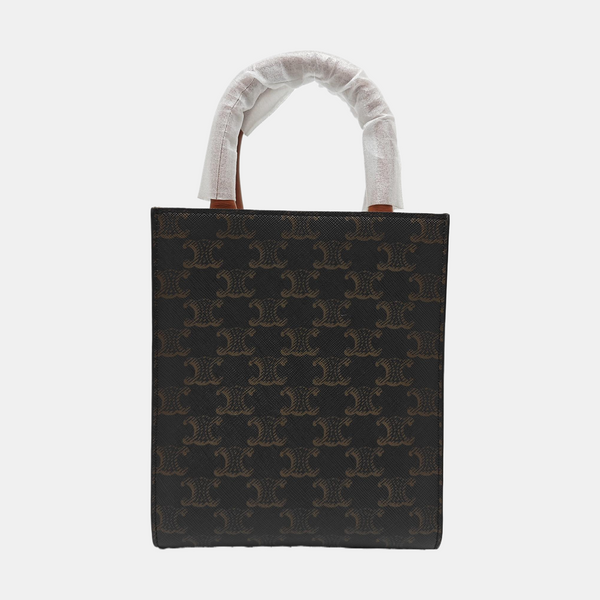 CABAS CELINE Mini Coated Canvas Brown