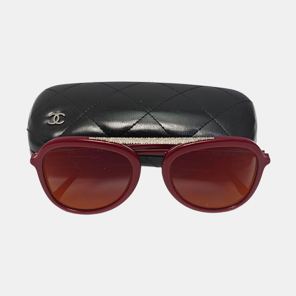 Synthetic Sunglasses Black
