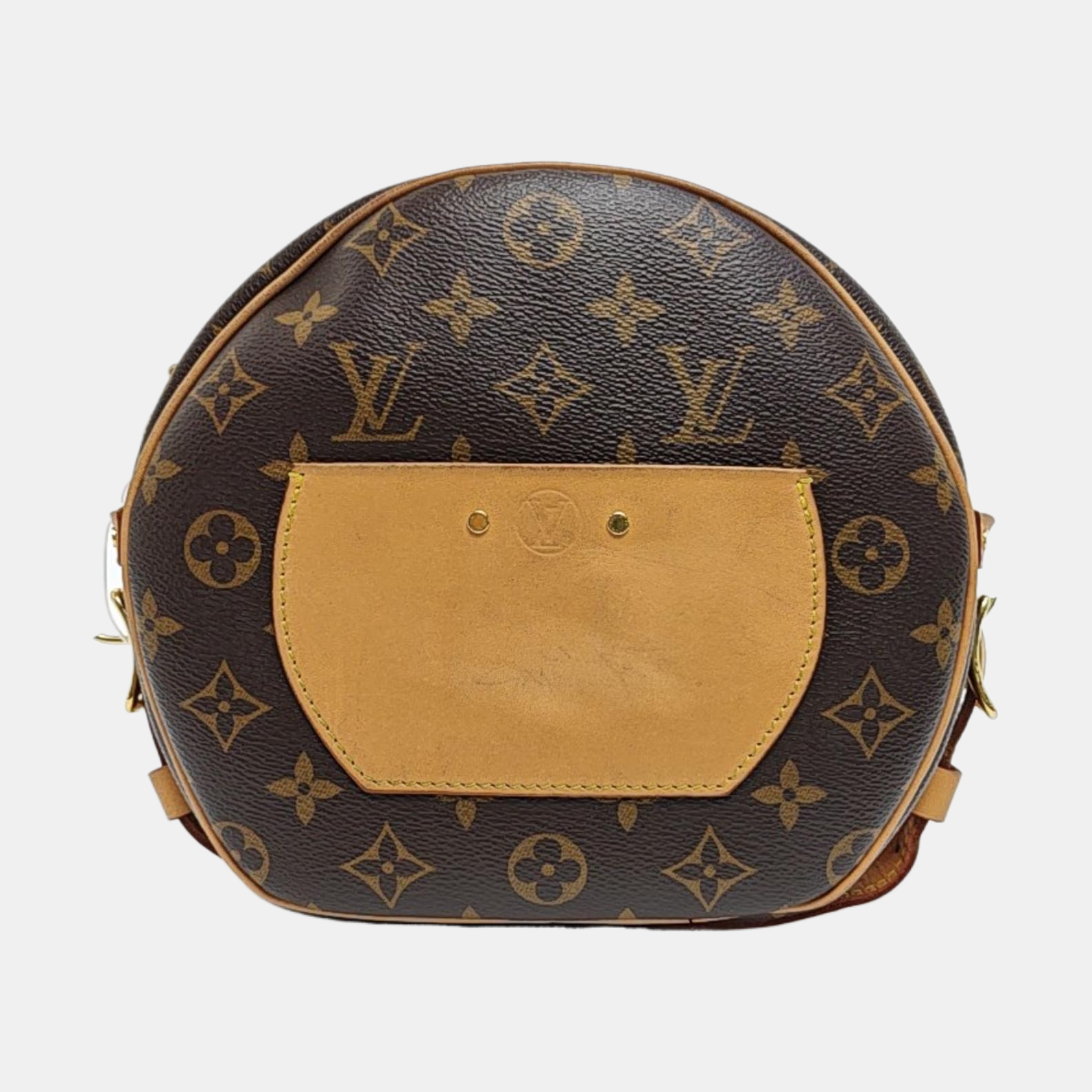 BOITE CHAPEAU MM Monogram Coated Canvas Brown
