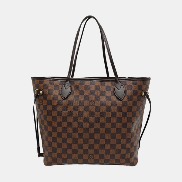NEVERFULL MM Damier Ebene Coated Canvas Brown