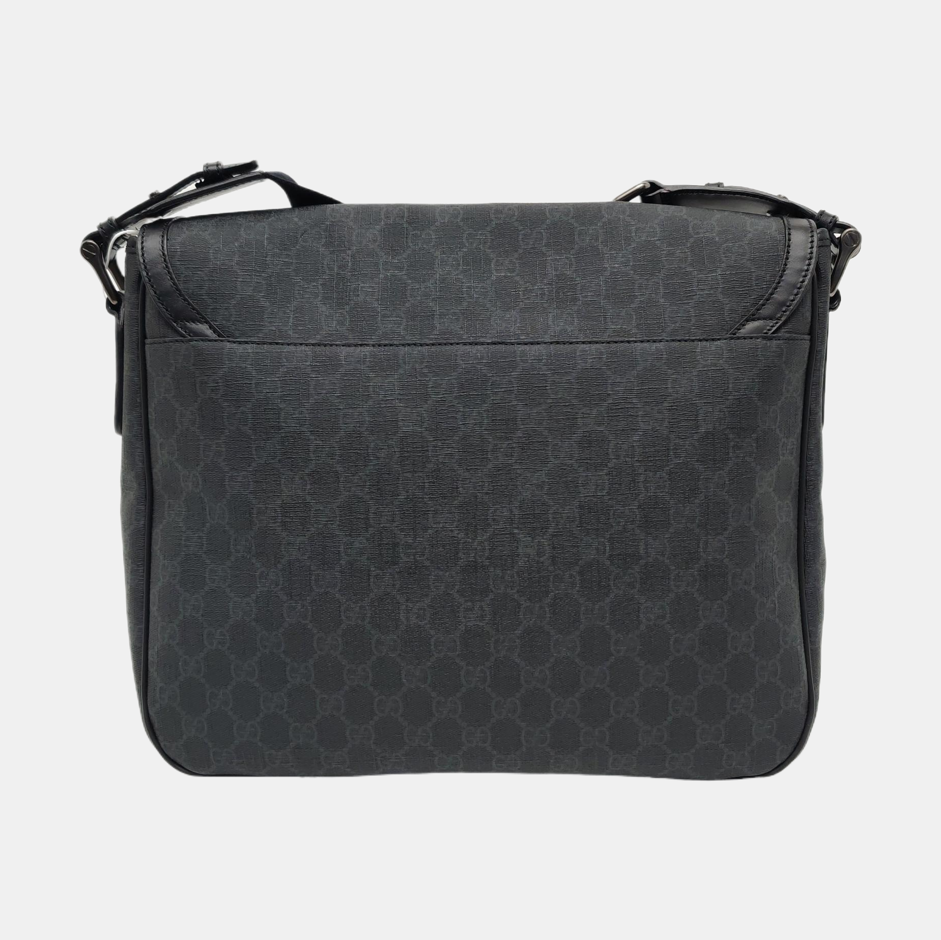 Monogram Coated Canvas Black