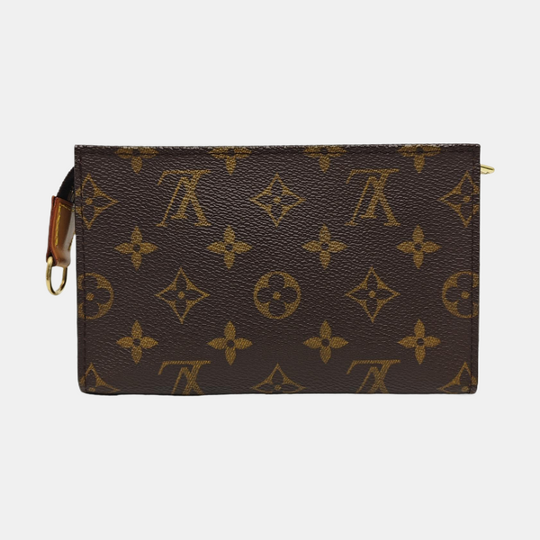 BUCKET Monogram Coated Canvas Brown
