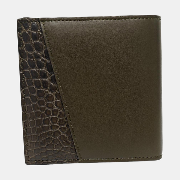 Calfskin Wallet Green