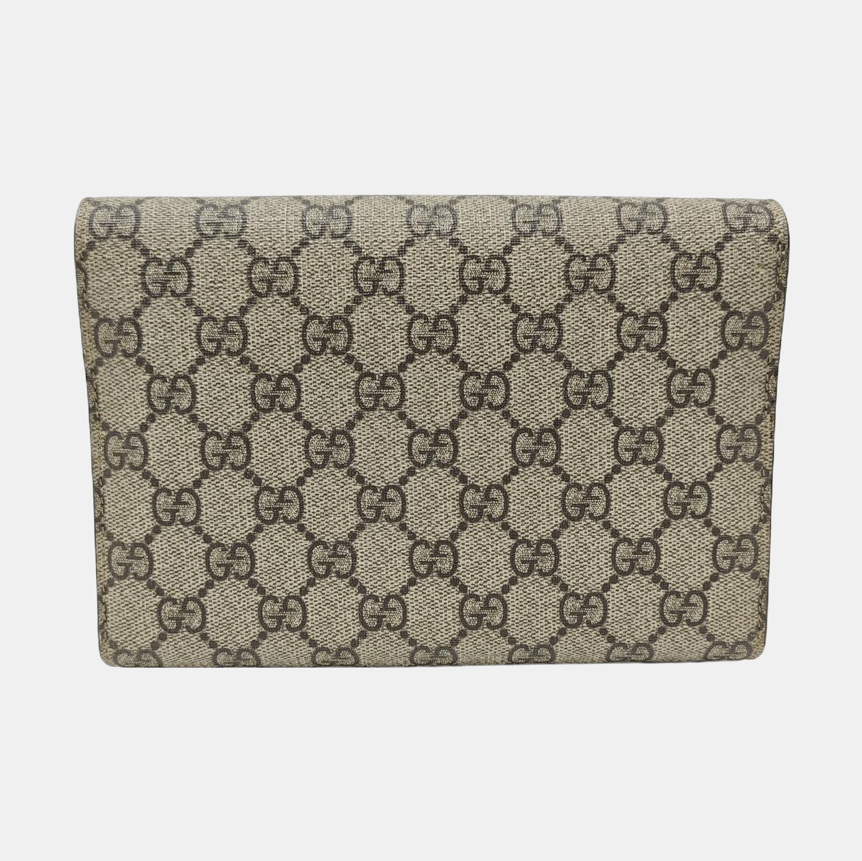 Dionysus Mini Monogram Coated Canvas Beige