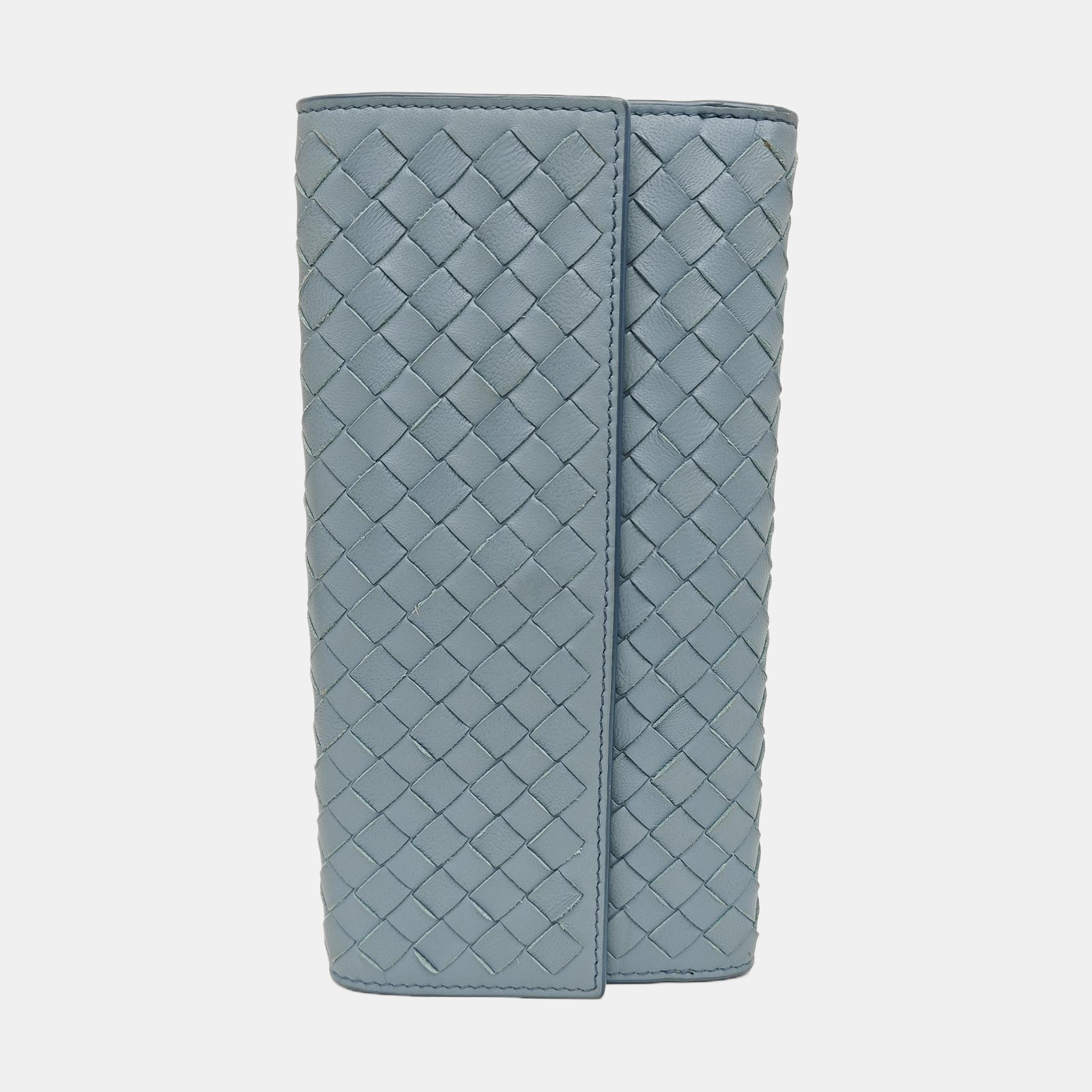Lambskin Wallet Blue