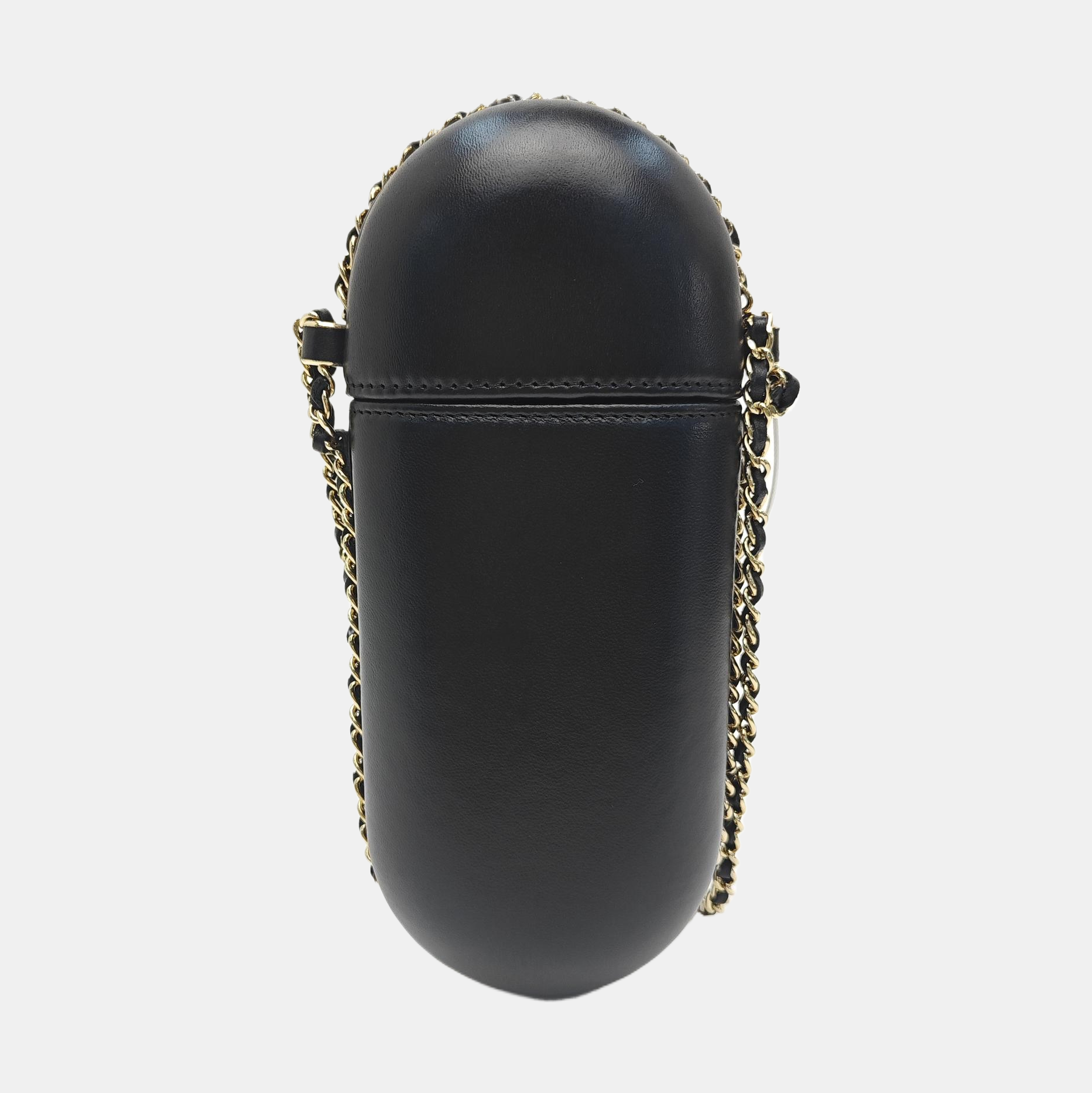 Lambskin Shoulder Bag Black