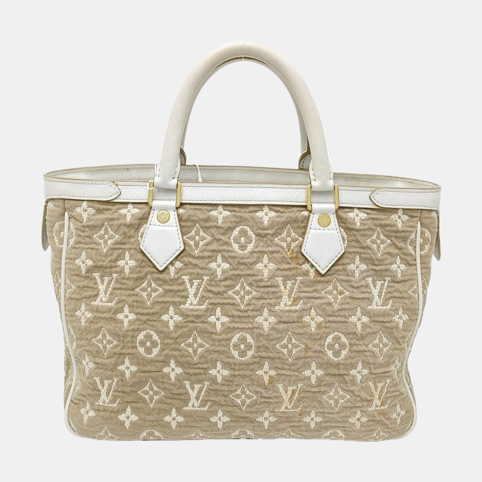 SABBIA BESACE Monogram Canvas Brown