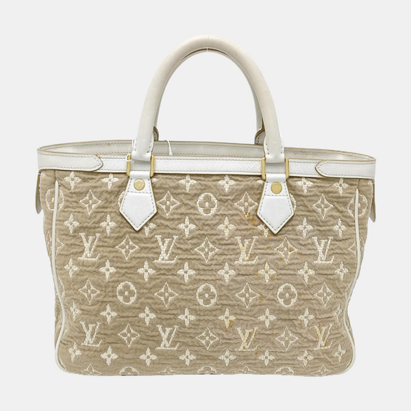 SABBIA BESACE Monogram Canvas Brown