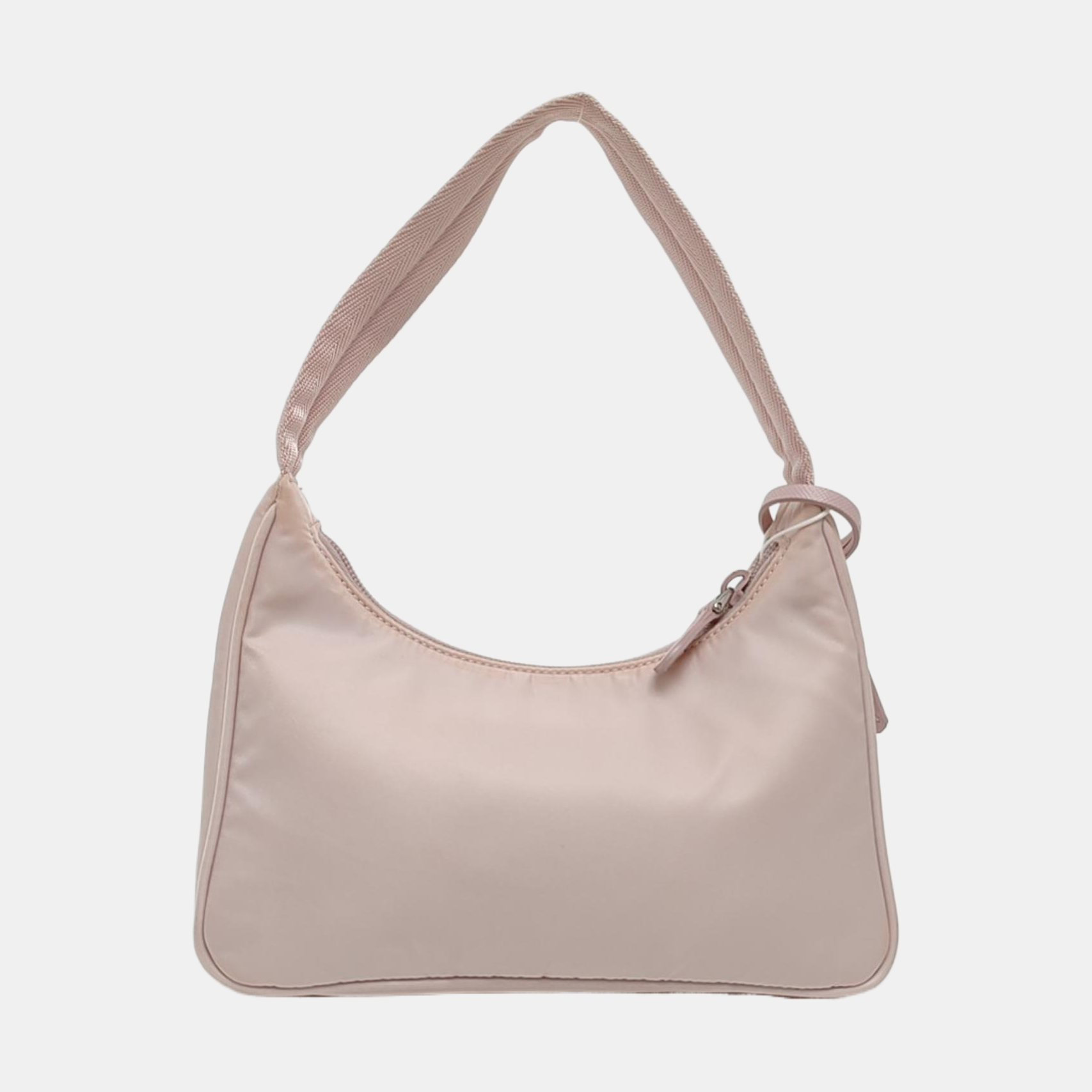 Authenticated pre-owned  Re-Edition Nylon Pink - Top Handle Bag at Looply