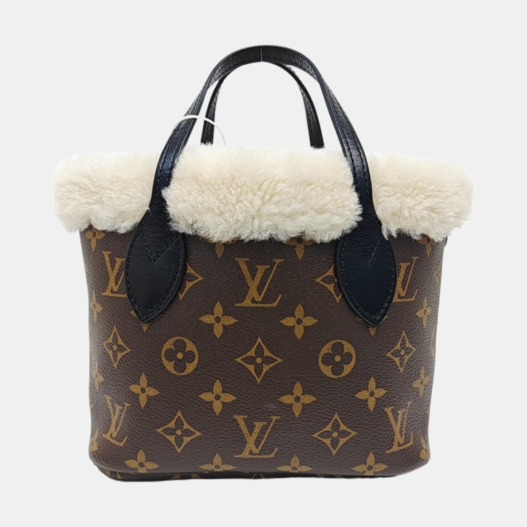 NEVERFULL INSIDE OUT BB Monogram Coated Canvas Brown