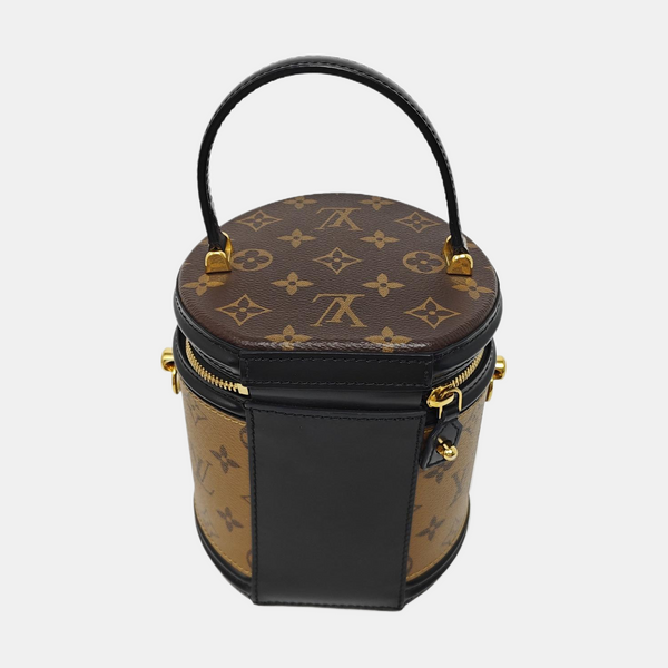 CANNES PM Monogram Coated Canvas Brown